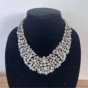 NEW BaubleBar Statement Necklace "Kew” Crystal Collar Necklace